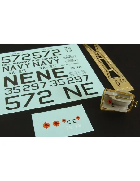 Toilet bomb for Skyraider, 1/32 - Brengun BRL32012