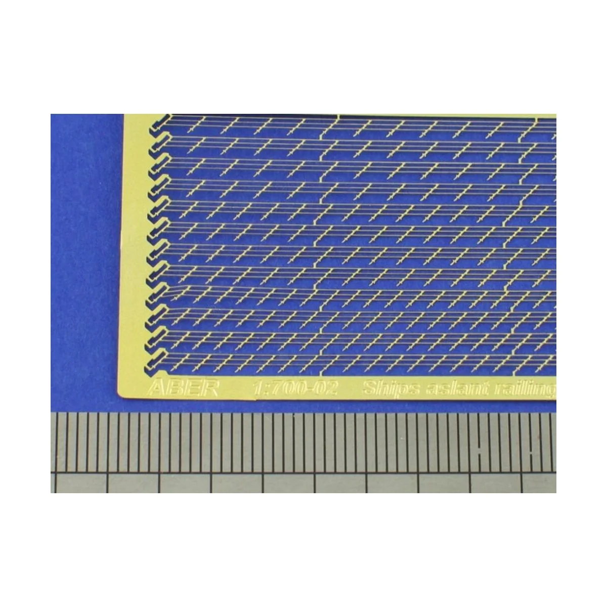 Aslant railing 45, 1/700 - Aber Models RE-700-02 Aslant railing 45, 1/700 - Aber Models RE-700-02
