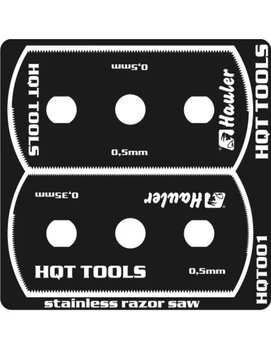 stainless razor saw set (two pcs) - Brengun HQT001