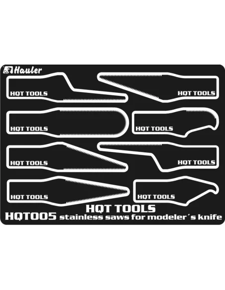 [NO_DESC] stainless saws for modelers knife - Brengun HQT005
