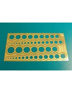 scribing templates circles - Brengun HQT007
