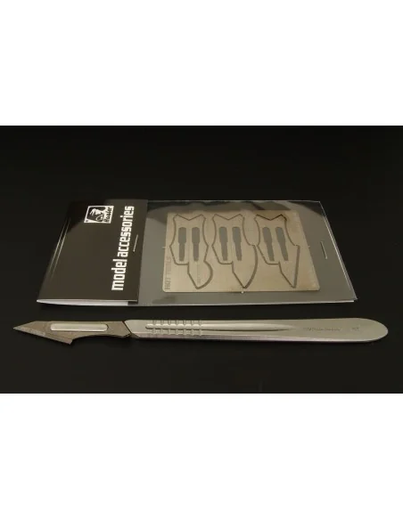 [NO_DESC] stainless saw for scalpel holder nr 4 (big) - Brengun HQT009