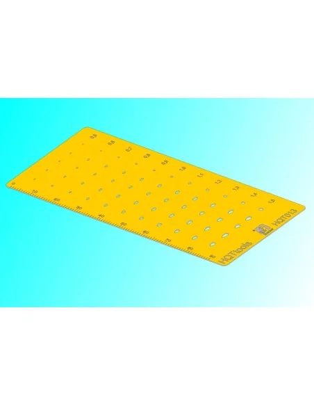 Templates for position lights - All scales - Brengun HQT013