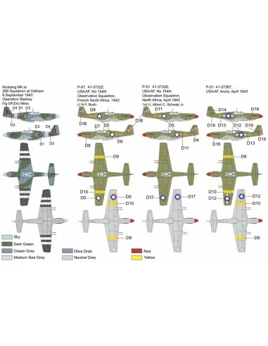 [NO_DESC] P-51- Mustang Ia, 1/72 - Brengun BRP72037