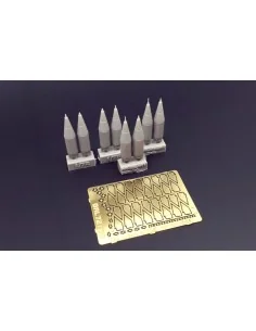 US bomb 500-lb AN-M64A1, 1/72 - Brengun BRL72175