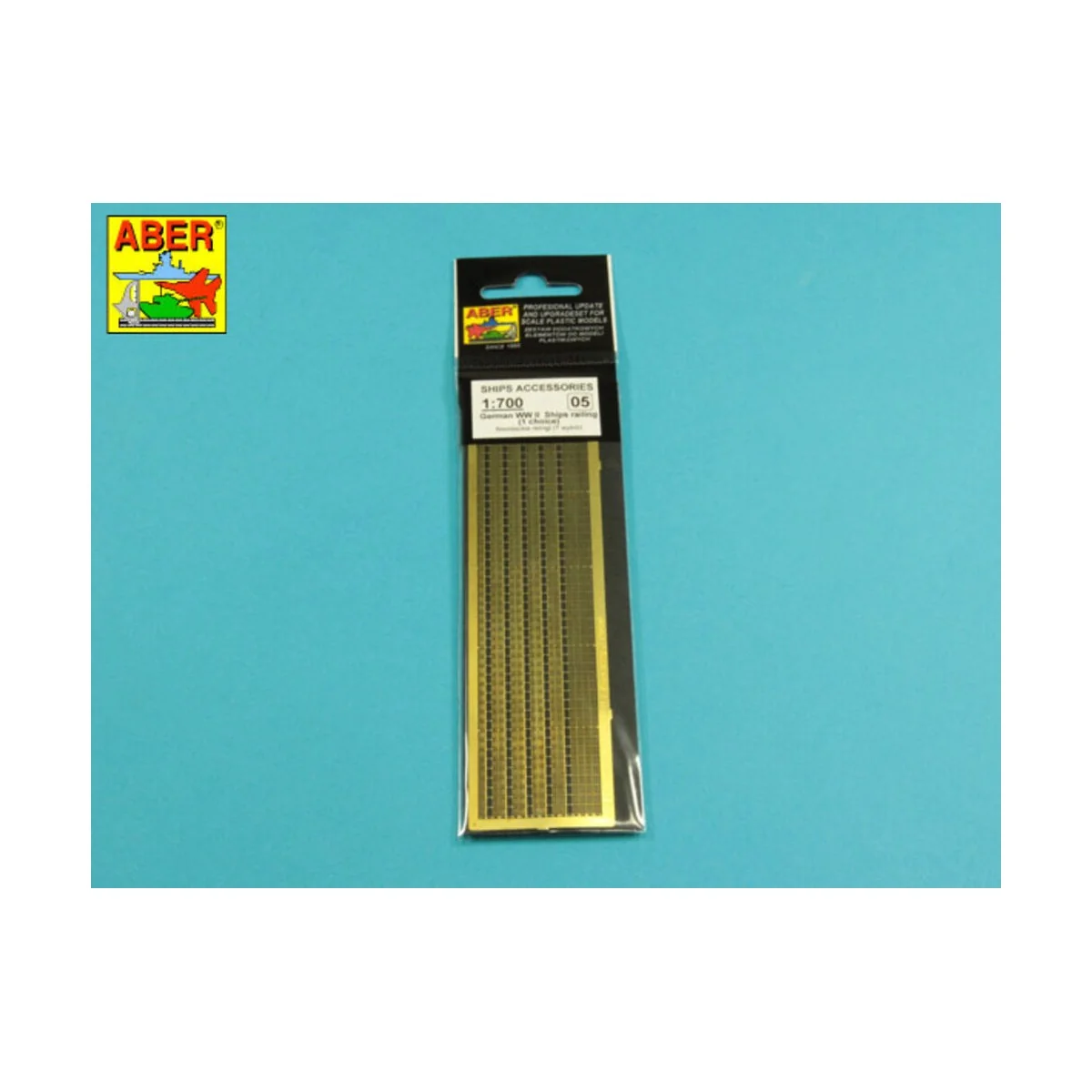 German WWII Ships railing (1 choice), 1/700 - Aber Models RE-700-05 German WWII Ships railing (1 choice), 1/700 - Aber Models RE-700-05