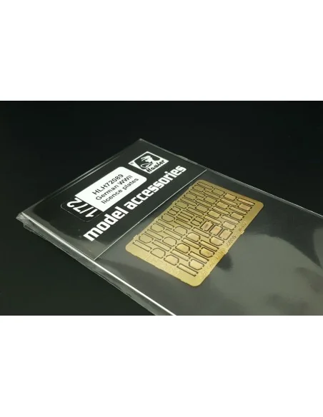 German WWII licence plates, 1/72 - Hauler HLH72089