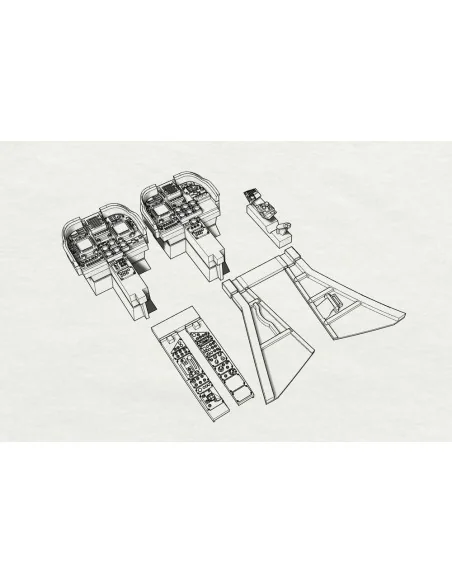 AV8B Cockpit (Hasegawa kit), 1/72 - Brengun BRL72182