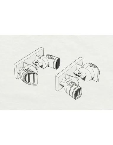 AV8B Nozzles, 1/72 - Brengun BRL72183