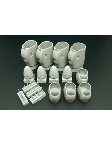 C-130J engine nacells (Italeri kit), 1/48 - Brengun BRL48123