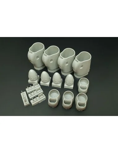 C-130J engine nacells (Italeri kit), 1/48 - Brengun BRL48123