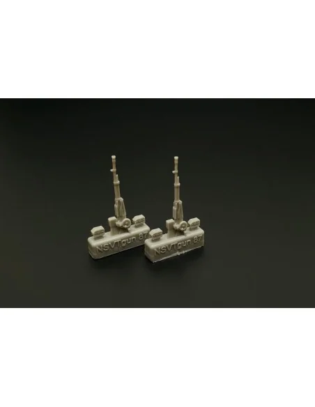 NSVT 12, 7mm tank heavy machine gun (2pcs), 1/87 - Hauler HLR87200