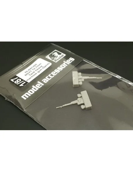 NSVT 12, 7mm tank heavy machine gun (2pcs), 1/87 - Hauler HLR87200