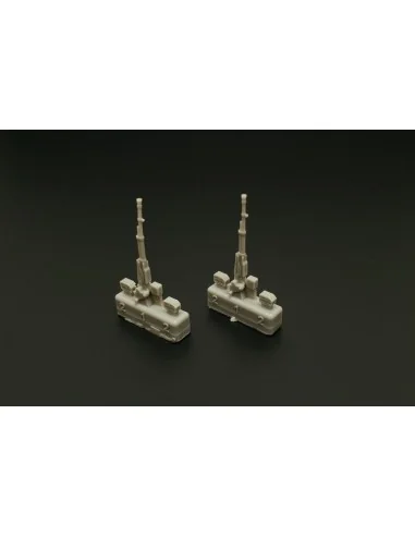 NSVT 12, 7mm tank heavy machine gun (2pcs), 1/87 - Hauler HLR87200