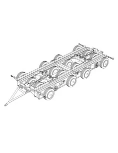 Culemeyer four axles, 1/144 - Brengun BRS144047 2