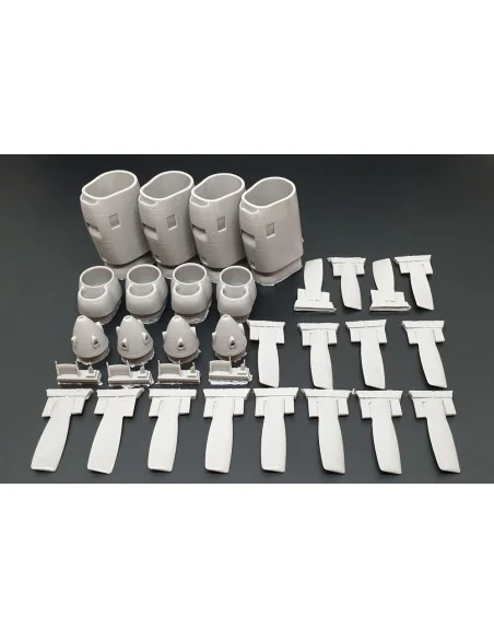 C-130 E-H engine set (Italeri kit), 1/48 - Brengun BRL48125