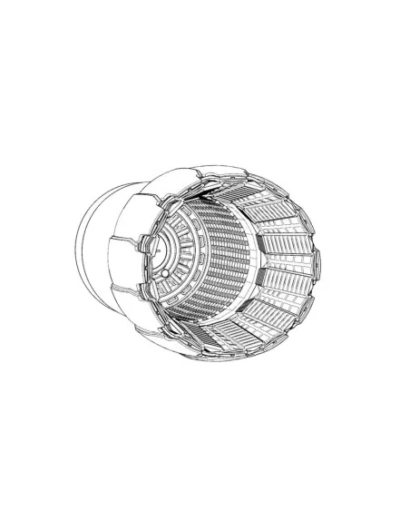 F-16C-D block 40-50 GE F110 engine nozzle (Tamiya), 1/48 - Brengun ...