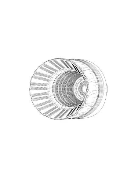 F-16C-D block 42-52 P&W F100 engine nozzle (Tamiya), 1/48 - Brengun...