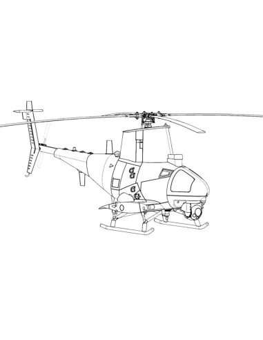 MQ-8B Fire Scout, 1/48 - Brengun BRS48010