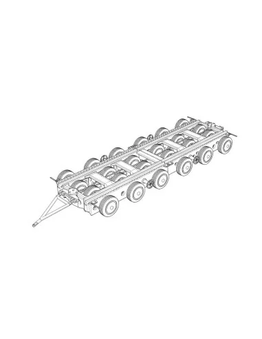 [NO_DESC] Culemeyer 80ton, 1/120 - Hauler HTT120083