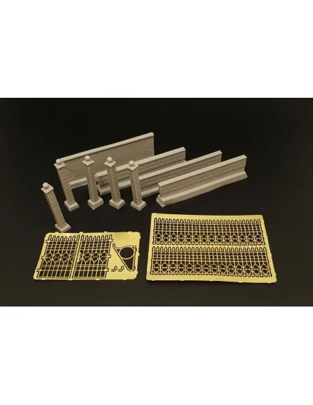 Castle fence, 1/72 - Hauler HLH72102