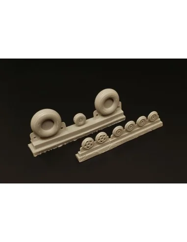 DH 98 Mosquito wheels, 1/72 - Brengun BRL72206