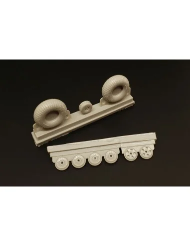 DH 98 Mosquito wheels block thread, 1/72 - Brengun BRL72207