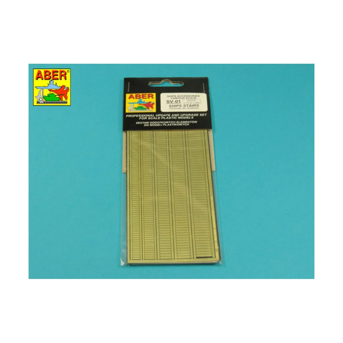 Ships stairs (scale 1:75 to 1:200) - Aber Models RE-SV-01