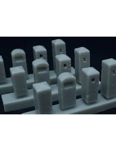 [NO_DESC] Stone bollards, 1/48 - Hauler HLX48397 2