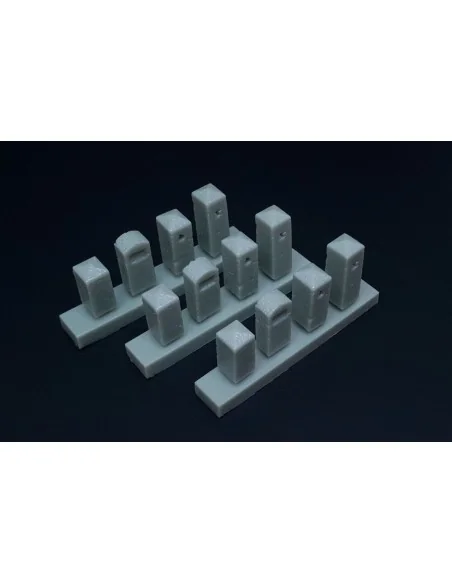 [NO_DESC] Stone bollards, 1/48 - Hauler HLX48397