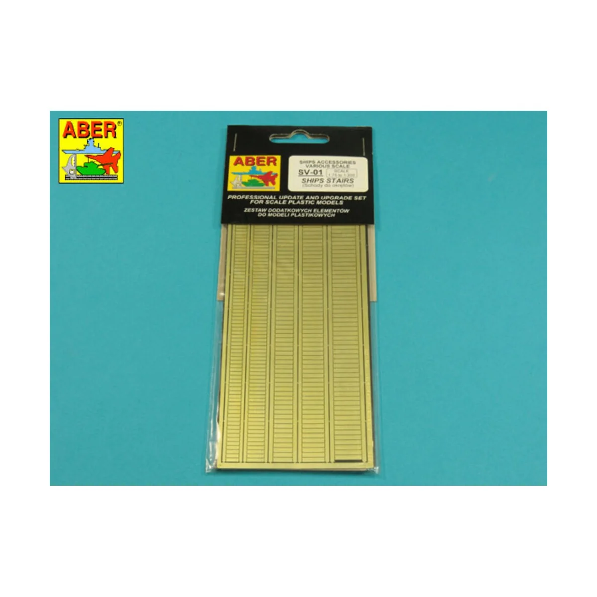 Ships stairs (scale 1:75 to 1:200) - Aber Models RE-SV-01