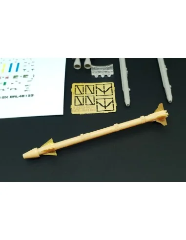 AIM-9X Sidewinder (2pcs), 1/48 - Brengun BRL48133