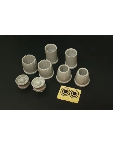 F/A-18 A/B/C/D Hornet GE F404 engine nozzle (Kinetic kit), 1/48 - B...