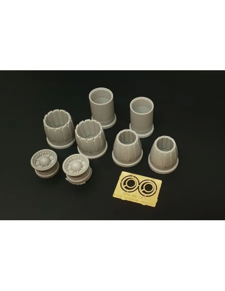 F/A-18 A/B/C/D Hornet GE F404 engine nozzle (Kinetic kit), 1/48 - B...