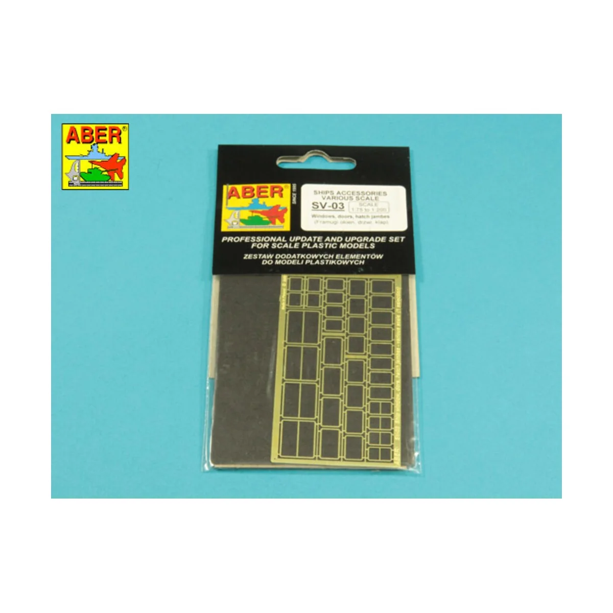 Windows, doors, hatch jambs (1 selection) - Aber Models RE-SV-03