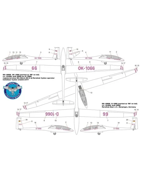 DG-1000S Glider AKVY, 1/48 - Brengun BRP48006