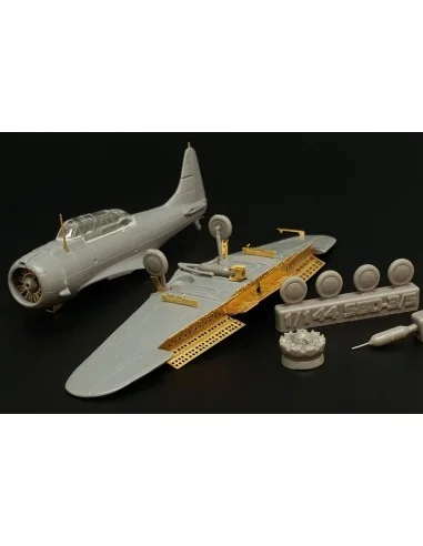 SBD-3 Dauntless Exterior (BRENGUN kit), 1/144 - Brengun BRL144166
