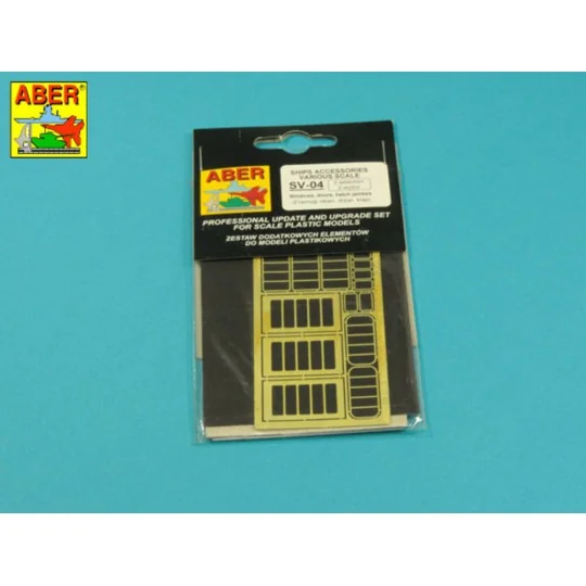 Windows, doors, hatch jambs (2 selection) - Aber Models RE-SV-04