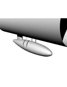 F6F Fuel tank, 1/72 - Brengun BRL72225