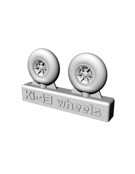 Ki-43 Wheels, 1/48 - Brengun BRL48142