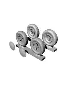 SBD Dauntless Wheels, 1/48 - Brengun BRL48143