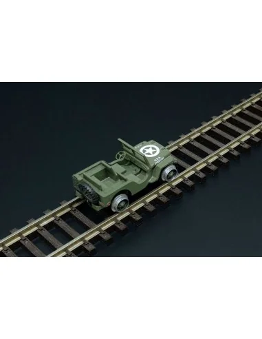 Railway Jeep (2pcs), 1/120 - Hauler HTT120084