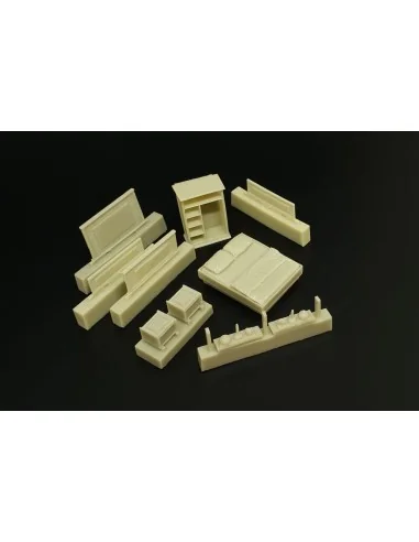 Bedroom furniture, 1/72 - Hauler HLH72119