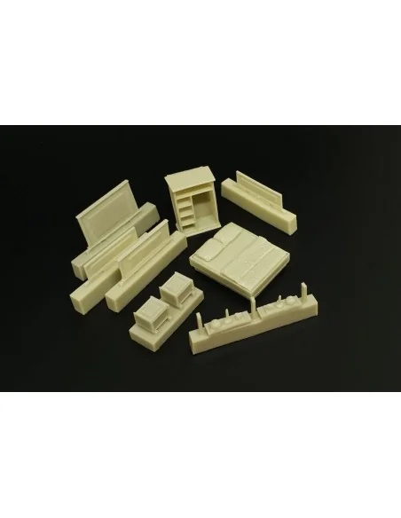 Bedroom furniture, 1/72 - Hauler HLH72119