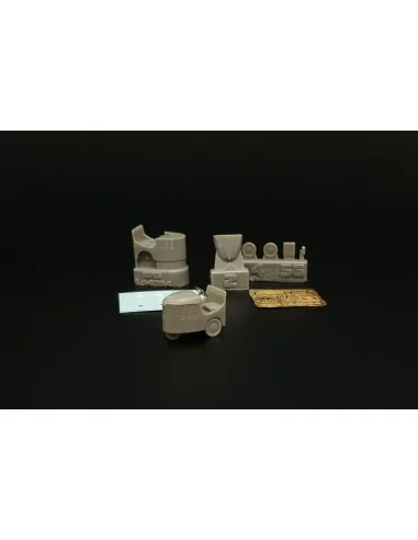 UK Flight Deck Tractor Clarkat type B, 1/144 - Brengun BRS144054