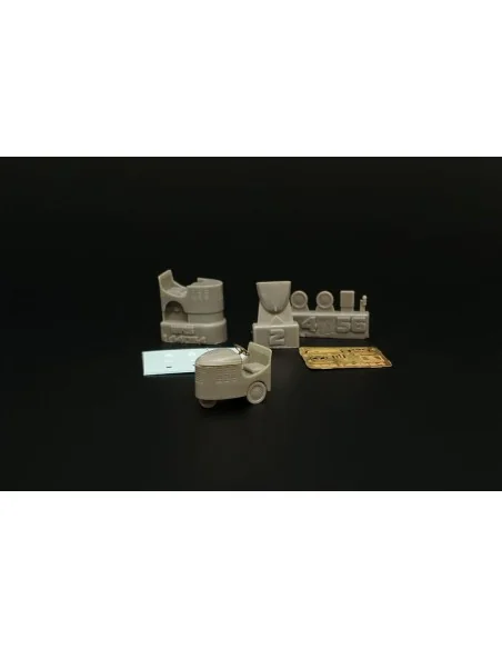 UK Flight Deck Tractor Clarkat type B, 1/144 - Brengun BRS144054