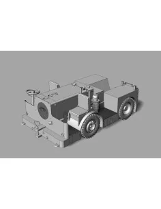 UK Flight Deck Tractor Tugmaster, 1/144 - Brengun BRS144055 2
