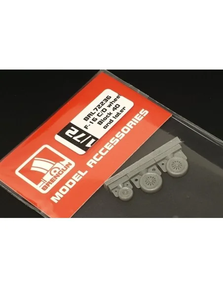 F-16 CD wheel Block 40 and later, 1/72 - Brengun BRL72236