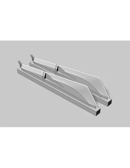 F-14ABD Ventral Fins, 1/72 - Brengun BRL72237