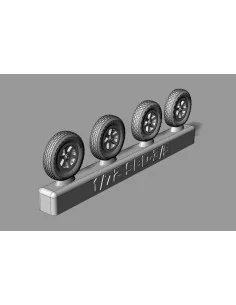 SBD Dauntless Wheels, 1/72 - Brengun BRL72239